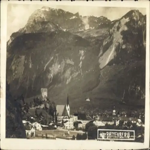 Foto Ak Rattenberg in Tirol, Gesamtansicht