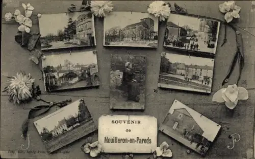 CPA Mouilleron en Pareds Vendée, Teilansichten