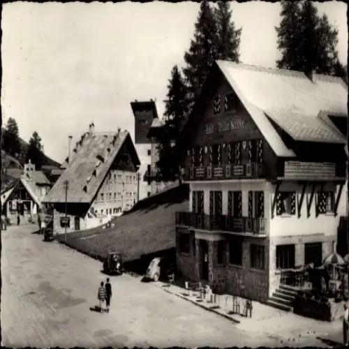 Ak Valberg Péone Alpes Maritimes, Le Chalet Suisse, Le Grand Chalet, la Chapelle