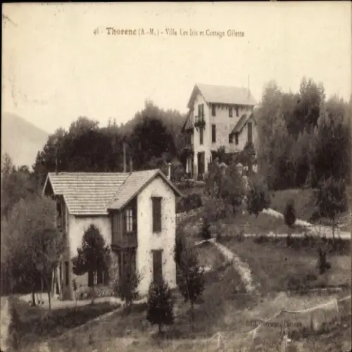Ak Thorenc Andon Alpes Maritimes, Villa Les Iris, Cottage Gilette