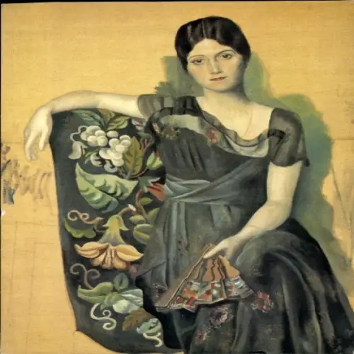 Künstler Ak Picasso, Pablo, Olga Kochlova