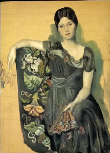 Künstler Ak Picasso, Pablo, Olga Kochlova