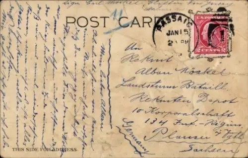 Ak Wird sie den Hummer fangen, Teddy angelt Hummer