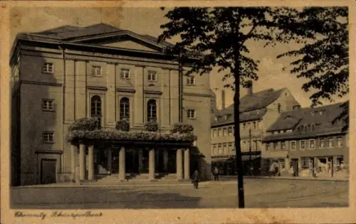 Ak Chemnitz in Sachsen, Schauspielhaus