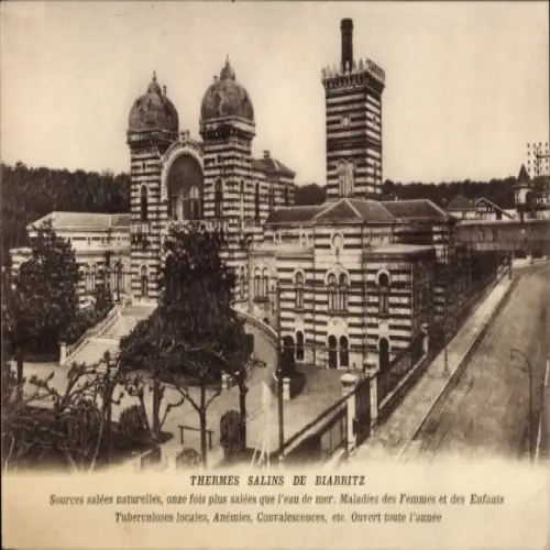 CPA Biarritz Pyrénées Atlantiques, Thermes Salins