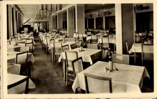 Ak Friedrichroda im Thüringer Wald, FDGB Erholungsheim Walter Ulbricht, Speisesaal