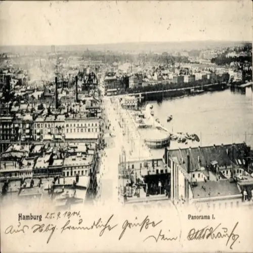 Ak Hamburg, Panorama