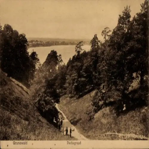 Ak Berlin Wilmersdorf Grunewald, Dachsgrund