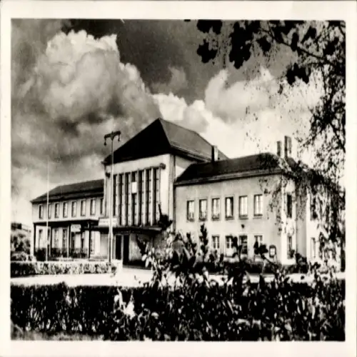 Ak Flöha in Sachsen, Bahnhof