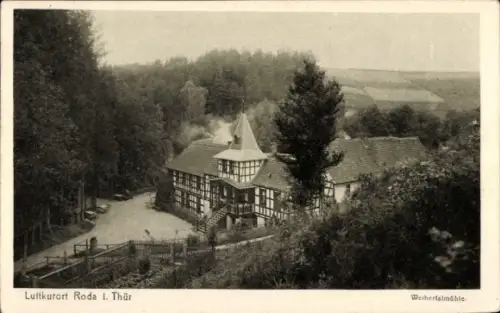 Ak Roda Stadtroda in Thüringen, Weihertalmühle
