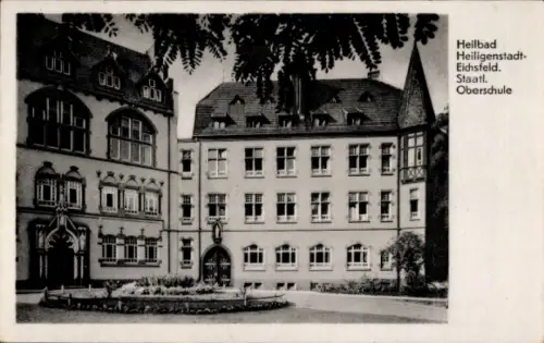Ak Heilbad Heiligenstadt Eichsfeld Thüringen, Heilbad,  Eidsfeld, Staatliche Oberschule