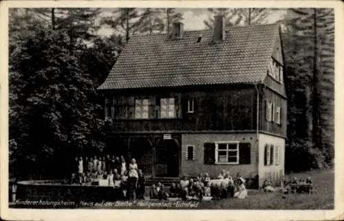 Ak Heilbad Heiligenstadt Eichsfeld Thüringen, Kindererholungsheim Haus auf der Bleibe