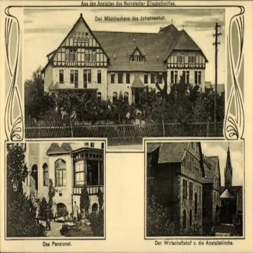 Ak Neinstedt Thale im Harz, Mädchenhaus des Johannenhof
