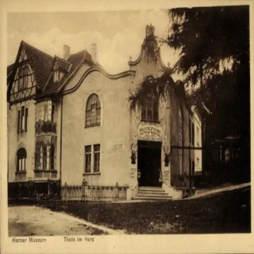 Ak Thale im Harz, Harzer Museum