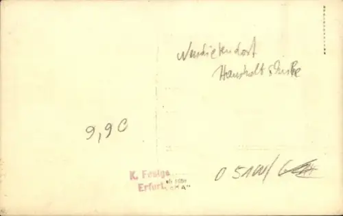 Foto Ak Neudietendorf in Thüringen, Haushaltschule