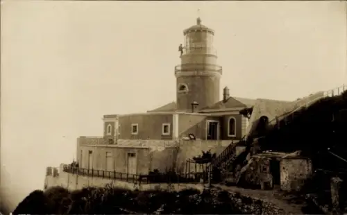 Foto Ak Palafrugell Katalonien, Leuchtturm