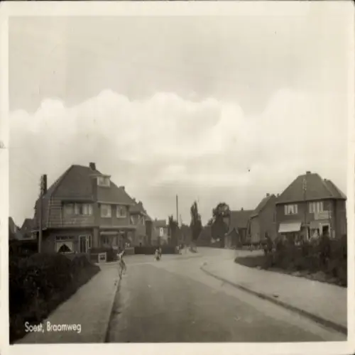 Ak Soest Utrecht Nederland, Braamweg