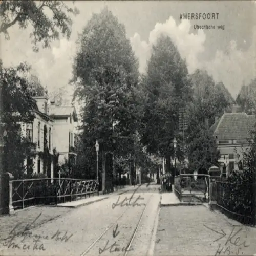 Ak Amersfoort Utrecht Niederlande, Utrechtsche weg