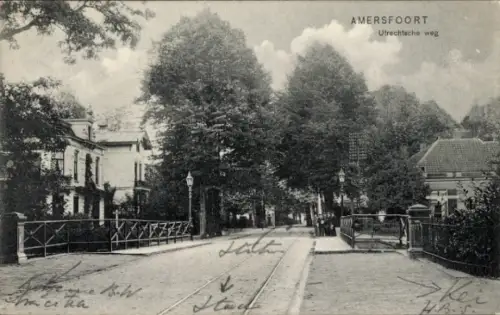 Ak Amersfoort Utrecht Niederlande, Utrechtsche weg