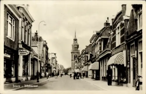 Ak Joure Friesland Nederland, Midstraat