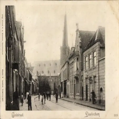 Ak Doetinchem Gelderland, Grutstraat