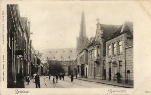 Ak Doetinchem Gelderland, Grutstraat