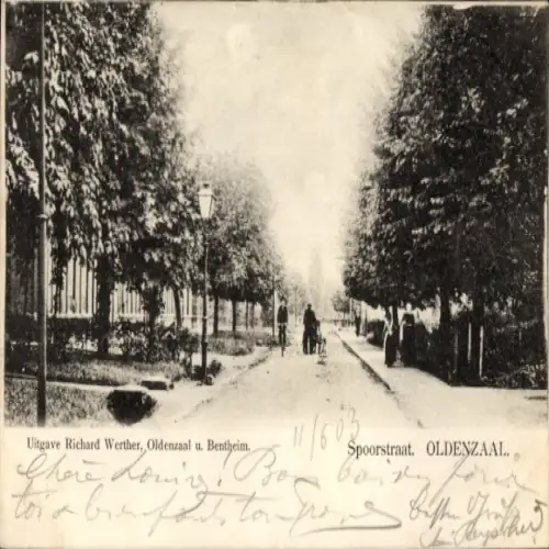 Ak Oldenzaal Overijssel, Spoorstraat
