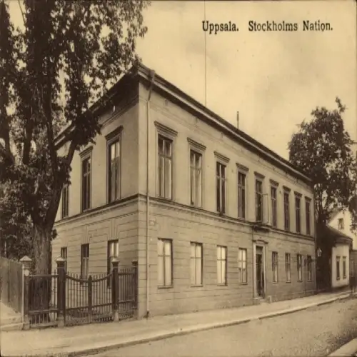 Ak Uppsala Schweden, Stockholms Nation