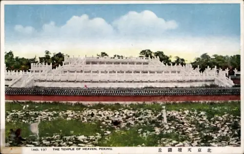 Ak Beijing Peking China, Tempel der Himmel,   Architektur