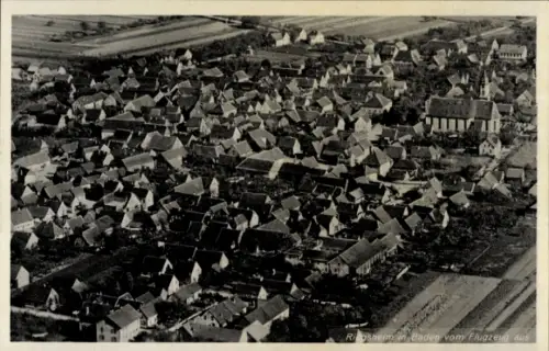 Ak Ringsheim BW, Fliegeraufnahme