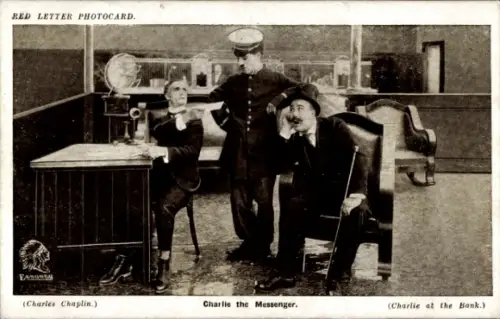 PC Charlie the Messenger, Charlie at the Bank