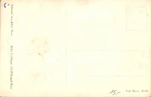 Ak Frankreich, Nationalallegorie, Schmetterling