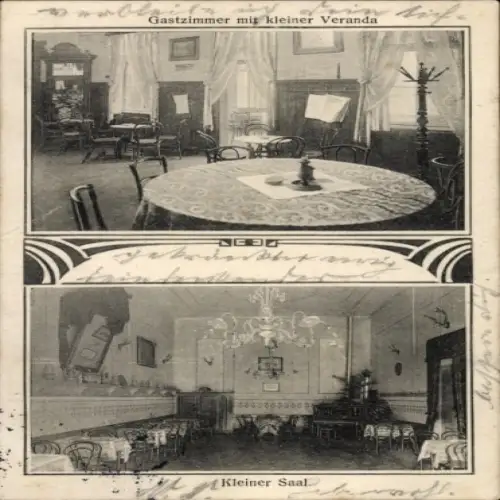 Ak Berlin Spandau, Stollbergs Konzerthaus, Klosterstraße 13, Kleiner Saal, Veranda