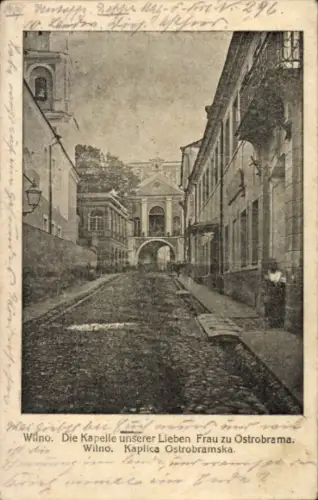 KP Wilno Wilno Wilno Litwa, Kaplica Ostrobramska