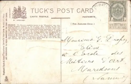 Ak Amerikanischer Seemann, US Navy