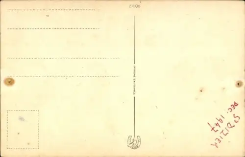 Ak Engel weißt den Weg zum Jesuskind