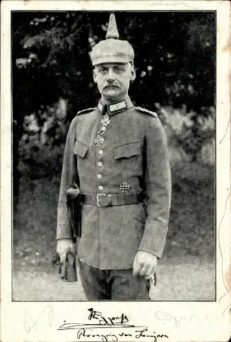 Ak Kronprinz Rupprecht von Bayern in Uniform