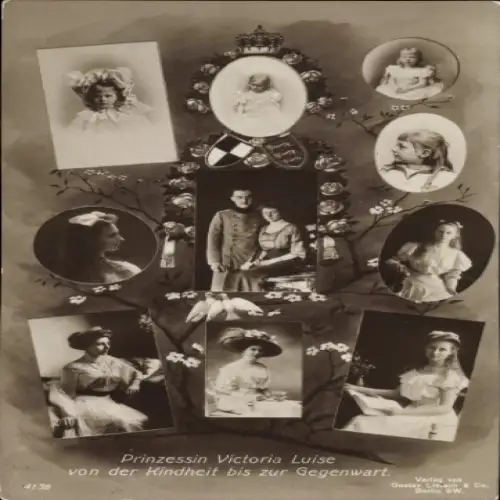 Ak Prinzessin Victoria Luise von Preußen, Herzog Ernst August von Braunschweig, Liersch 4138