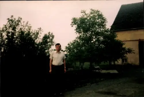 Foto Politiker Manfred Wünsch, Bürgermeister, Autogramm