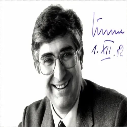 Foto Politiker Rolf Böhme, Bürgermeister von Freiburg, Autogramm