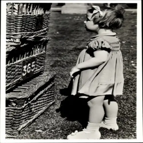 Ak Prinzessin Marijke der Niederlande als kleines Mädchen, 1950