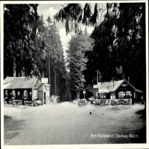 Ak Königstein im Taunus Hessen,  Am Fuchstanz, Gastwirtschaft