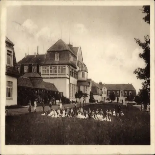 Ak Nordholz Wurster Nordseeküste, Kinderheim des Deutschen Roten Kreuzes, Nordholz b. Cuxhaven