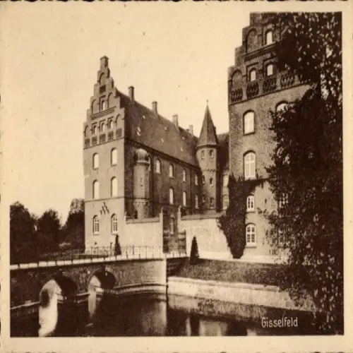 Ak Gisselfeld Dänemark, Blick auf die Burg