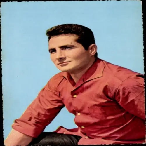 Ak Sänger und Schauspieler Freddy Quinn, Portrait