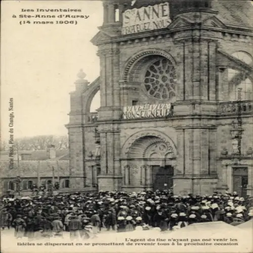 Ak Sainte Anne d'Auray Morbihan, Les Inventaires