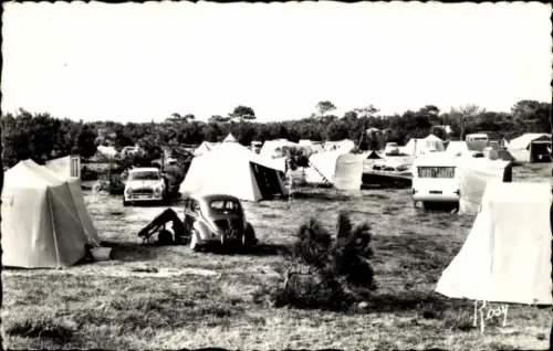 CPA Barbâtre Île de Noirmoutier Vendée, Le Camping