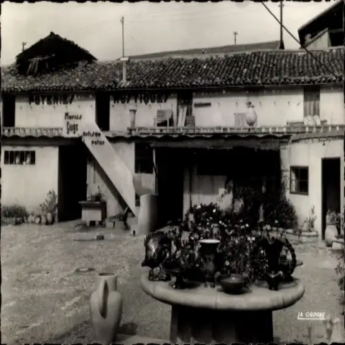 Ak Vallauris Alpes Maritimes, Une poterie
