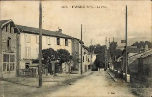 Ak Fures Isère, La Place
