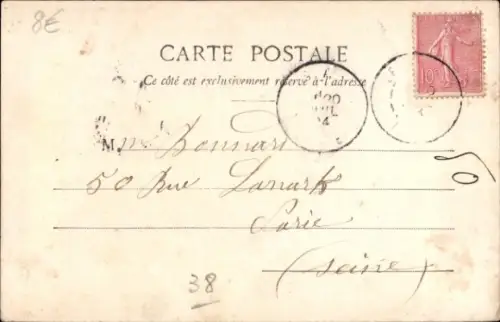 CPA Chimilin Isère, Place de la Église